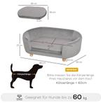 TRUUSK Dierensofa Hondensofa Hondenbed Met Hollands Fluwelen, Dieren en Toebehoren, Honden-accessoires, Verzenden, Nieuw