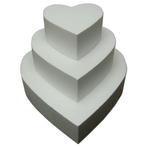 Taart Dummy Hart 5cm -Ø15cm-, Verzenden, Nieuw