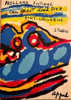 Bert Schierbeek, Karel Appel - Een groot dood dier -, Antiek en Kunst