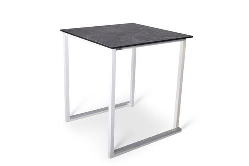 Terrastafel vierkant stapelbaar | 70x70cm | Times Square, Tuin en Terras, Tuintafels, Kunststof, Vierkant, Ophalen of Verzenden