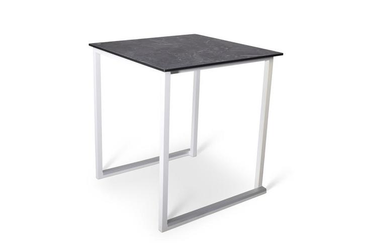 Terrastafel vierkant stapelbaar | 70x70cm | Times Square, Tuin en Terras, Tuintafels, Kunststof, Vierkant, Ophalen of Verzenden