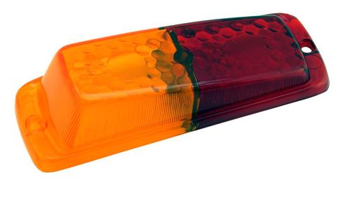 Volvo Glas achterlicht Duett rood oranje achterlichtglas 445, Auto-onderdelen, Verlichting, Nieuw, Volvo, Verzenden