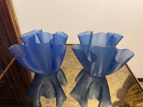 Fontana Arte - Pietro Chiesa - Vaas (2) - Cartoccio - Glas, Antiek en Kunst, Antiek | Meubels | Stoelen en Banken