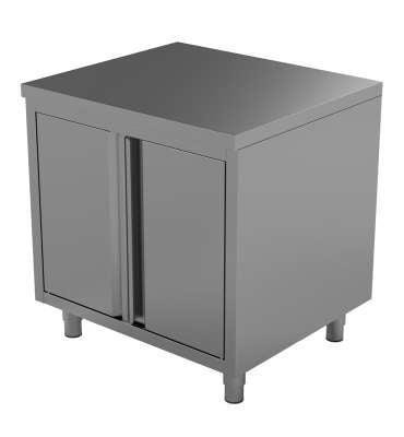 Unninox Werkkast | RVS | 2 Draaideuren | 800x700x850mm, Zakelijke goederen, Horeca | Keukenapparatuur, Nieuw in verpakking, Ophalen of Verzenden