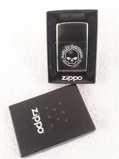 Zippo Harley Davidson Schull - Zonder Minimumprijs -, Verzamelen, Rookartikelen, Aanstekers en Luciferdoosjes