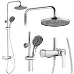 REA Chromen doucheset - Regendouche en handdouche - Luxe..., Ophalen of Verzenden, Nieuw