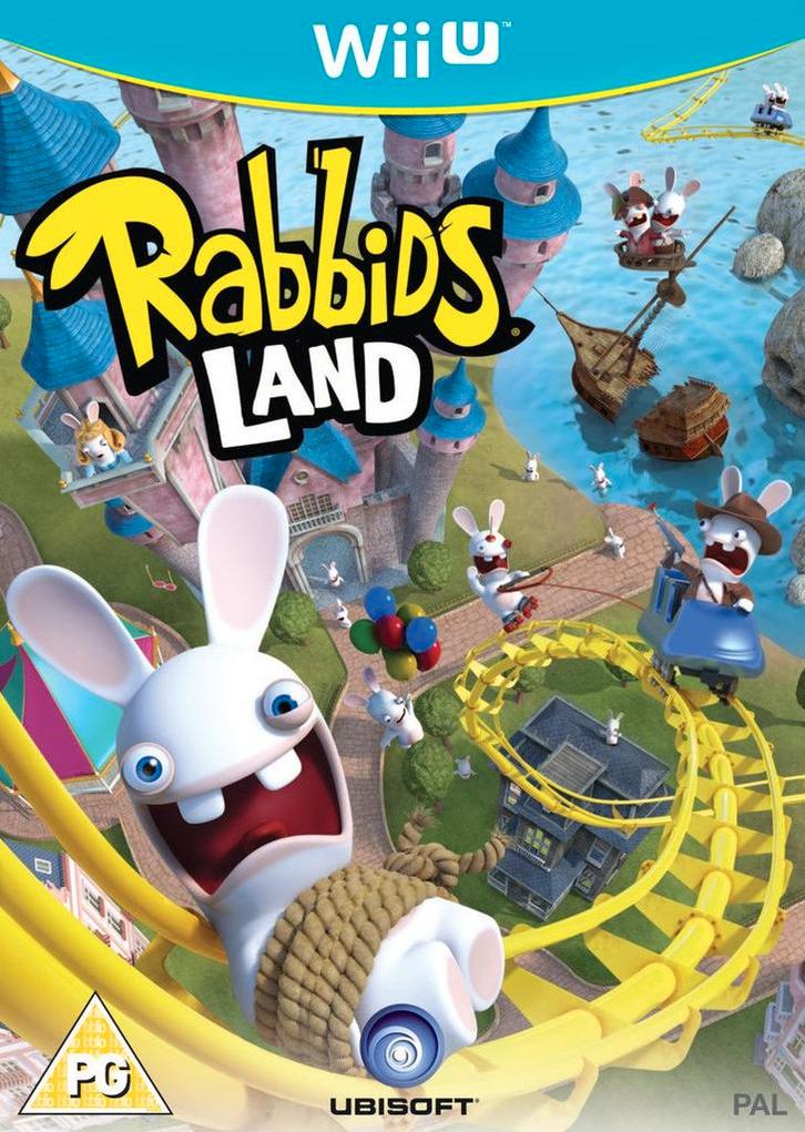 Wii U Rabbids Pretpark, Spelcomputers en Games, Games | Nintendo Wii U, Zo goed als nieuw, Verzenden