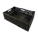 Kunststof Vouwkrat 600x400x180 mm, Groen PP05, geperforeerd,, Doe-het-zelf en Verbouw, Kratten en Dozen, Gebruikt, 40 tot 60 cm