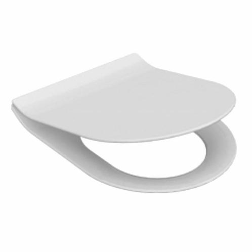 Toiletzitting Idevit Alfa Wit Met Softclose Systeem en, Doe-het-zelf en Verbouw, Sanitair, Ophalen of Verzenden