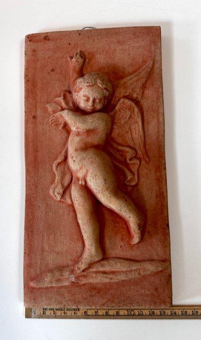 Decoratief ornament (2) - Set handgemaakte terracotta, Antiek en Kunst, Antiek | Boeken en Bijbels