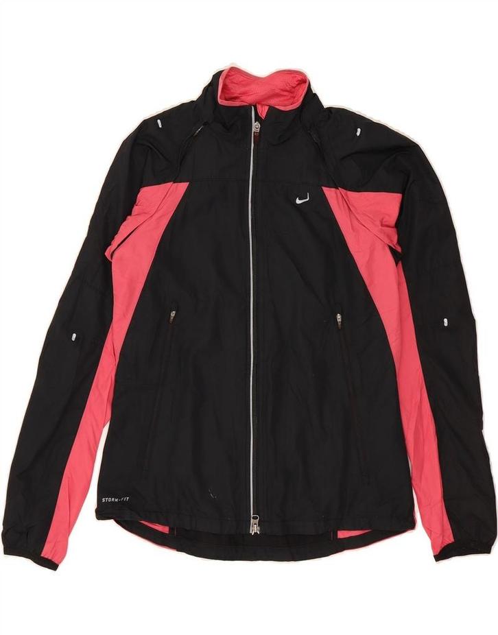 NIKE Womens Storm-Fit Rain Jacket UK 12 Medium Black, Kleding | Dames, Jassen | Winter, Verzenden