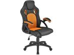 Veiling - Racing Bureaustoel / Gamestoel Montreal - Oranje, Nieuw
