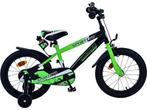 Volare Sportivo Kinderfiets Jongens 16 inch Groen Zwart, Verzenden, Zo goed als nieuw