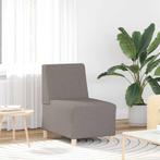vidaXL Fauteuil 55 cm stof taupe, Verzenden, Nieuw, Eenpersoons, Stof