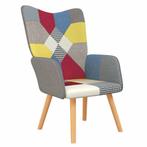 Chique Patchwork Relaxstoel | Retourdeal | Woonkamer Upgrade, Huis en Inrichting, Stoelen, Ophalen of Verzenden, Nieuw, Overige kleuren