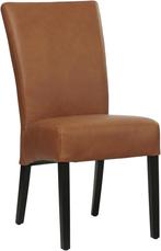 Cognac leren landelijke eetkamerstoel - Rancho Leer Cognac (, Huis en Inrichting, Stoelen, Overige kleuren, Nieuw, Leer, Ophalen of Verzenden
