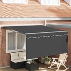 vidaXL Inklapbaar Zonnescherm Grijs en antraciet 350 x 250, Verzenden, Nieuw