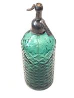 Sifon - geëtst glas met een loden kraan