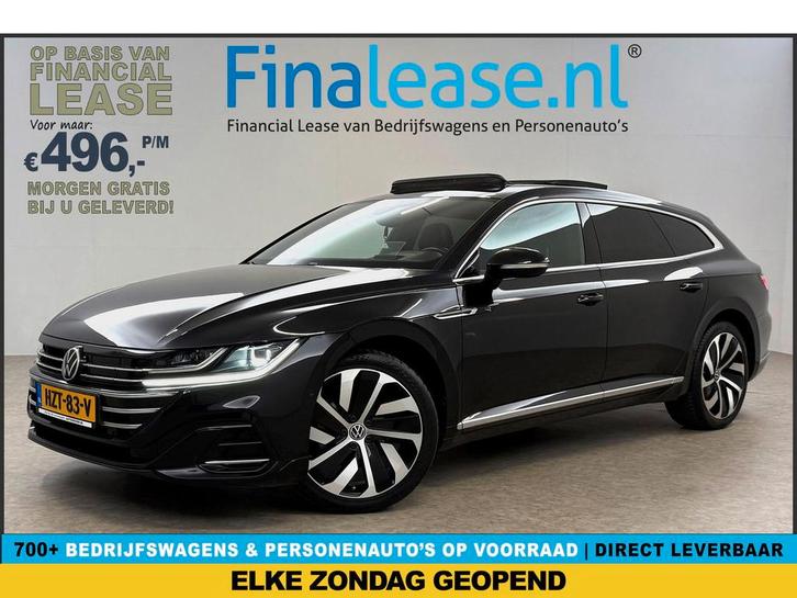 Volkswagen Arteon 1.4 TSI eHybrid R-Line 293PK Panodak LED, Auto's, Volkswagen, Lease, Automaat, Stationwagon, Hybride Elektrisch/Benzine