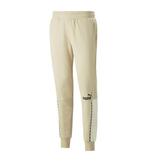 -50% Puma  Puma Ess block x tape sweatpants 673343-88  maat, Kleding | Heren, Verzenden, Nieuw, Bruin