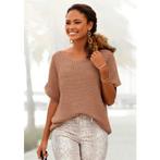 Lascana Trui met korte mouwen in luchtige ajour, Kleding | Dames, Verzenden, Nieuw