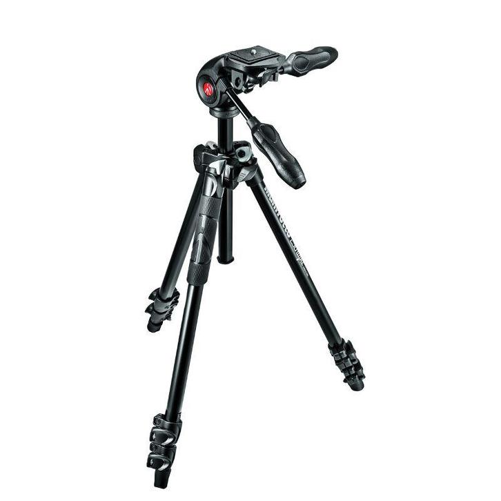 Manfrotto 290 Dual kit MK290DUA3-3W, Audio, Tv en Foto, Fotografie | Statieven en Balhoofden, Driepoot, Nieuw, 175 cm of meer