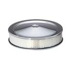 luchtfilter 14 inch chroom blanco, Ophalen of Verzenden, Nieuw