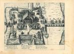 Historische prent van Antwerp en Fort Kallo
