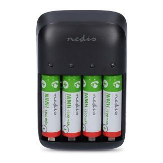 Batterij oplader | Nedis, Doe-het-zelf en Verbouw, Gereedschap | Machine-onderdelen en Toebehoren, Nieuw, Verzenden