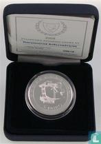 Cyprus 5 euro 2008 (PROOF) Toetreding van Cyprus tot de..., Verzenden, Losse munt, Goud