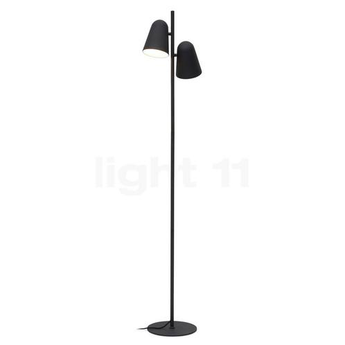 Its about RoMi Salamanca Vloerlamp, zwart (Staande lampen), Huis en Inrichting, Lampen | Vloerlampen, Nieuw, Verzenden