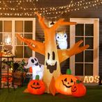 Halloween Opblaasbaar Spookachtig Spook Luchtfiguur Oplichte, Verzenden, Nieuw