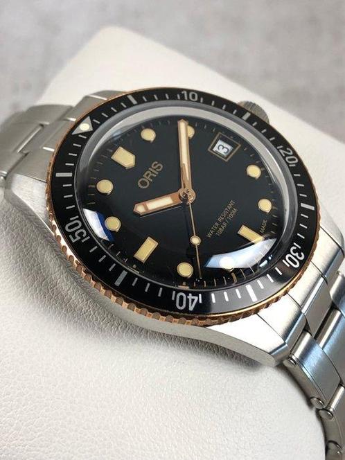 Oris - Divers Sixty Five Medium Automatic - 01 733 7747, Sieraden, Tassen en Uiterlijk, Horloges | Heren