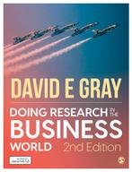 Doing Research in the Business World 9781529704198, Verzenden, Gelezen, David E Gray