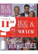 Pakket Beau Monde + Nouveau - 10 2024, Boeken, Tijdschriften en Kranten, Verzenden, Nieuw, Gossip of Showbizz