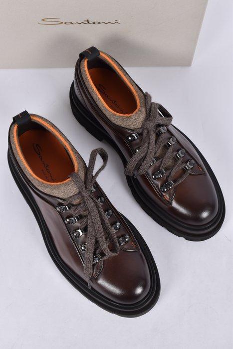 ≥ SANTONI UK 43 DERBY Alpine Goodyear — Schoenen
