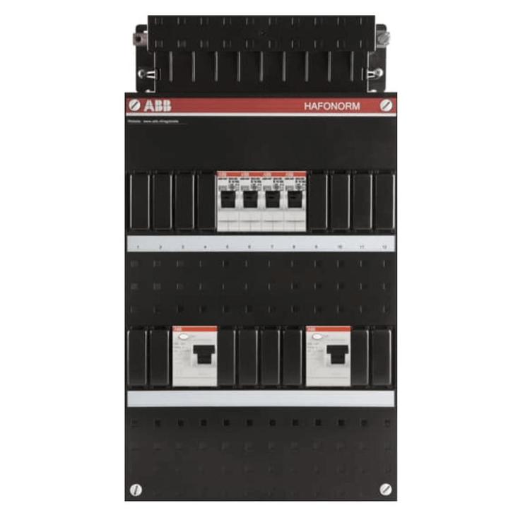 ABB uitbreidingsgroepenkast 1 fase 2 aardlekschakelaars 4, Doe-het-zelf en Verbouw, Elektra en Kabels, Ophalen of Verzenden