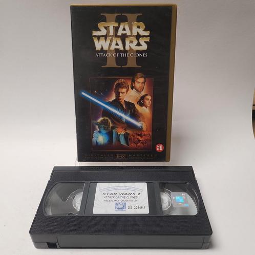Star Wars II Attack of the Clones VHS, Cd's en Dvd's, VHS | Film, Ophalen of Verzenden