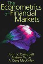 The Econometrics of Financial Markets 9780691043012, Verzenden, Gelezen, Andrew W. Lo