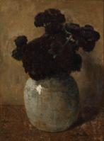 Willem Hendrik van der Nat (1864–1929) - Vaas met donkere, Antiek en Kunst, Kunst | Schilderijen | Klassiek