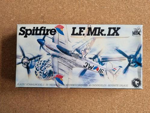 MBC Models Spitfire LF.Mk.IX 1:72 NL DECALS, Hobby en Vrije tijd, Modelbouw | Vliegtuigen en Helikopters, Verzenden