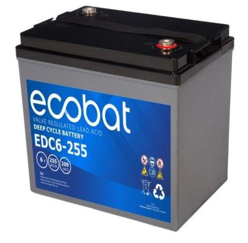 Ecobat AGM Deep Cycle accu EDC6-255 6V 255Ah, Auto-onderdelen, Accu's en Toebehoren, Ophalen of Verzenden