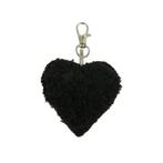 schaap zwart sleutelhanger hart 5cm, Nieuw, Verzenden
