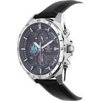 Casio Edifice EFR-556L-1AVUEF Herenhorloge 49 mm - Zwart, Sieraden, Tassen en Uiterlijk, Horloges | Heren, Verzenden, Zo goed als nieuw