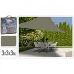 Waterafstotend zonnedoek 3x3x3m driehoek groen