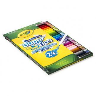 Stiften | Crayola | 24 stuks (Waterbasis, Superpunt), Hobby en Vrije tijd, Knutselen, Nieuw, Verzenden