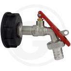 Ibc-adapter extra kort s60x6 inclusief messing kogelkraan..., Zakelijke goederen, Ophalen of Verzenden