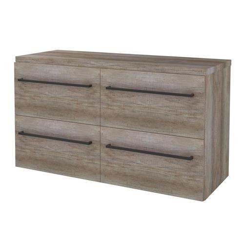 Badmeubelset Aquasplash Salt 120x46cm Met Grepen, Doe-het-zelf en Verbouw, Sanitair, Ophalen of Verzenden
