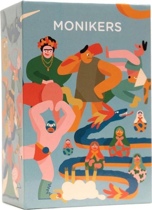 Monikers - Kaartspel | Palm Court - Gezelschapsspellen, Hobby en Vrije tijd, Gezelschapsspellen | Bordspellen, Nieuw, Verzenden