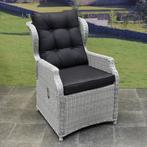 Ibiza Bergamo dining tuinset 240x100xH77 cm 7 delig wit, Ophalen of Verzenden, Nieuw, Wicker